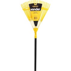 Vassoura  met�lica para grama regul�vel com cabo - VD202