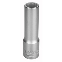 Soquete estriado longo 10 mm encaixe 1/2
