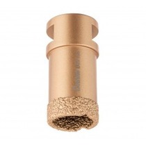 Serra copo diamantada 25 mm para esmerilhadeira rosca M14