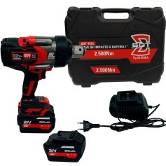 Chave de impacto a bateria 21V encaixe 1