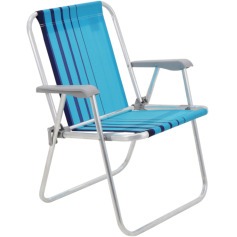 Cadeira de praia dobr�vel em alum�nio - Samoa