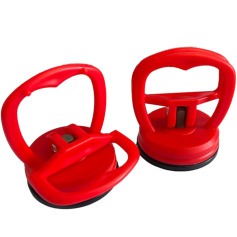 Mini ventosa simples em pl�stico com 2 pe�as - 1.9070