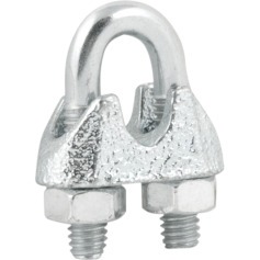 Clips para cabo de a�o 1/8