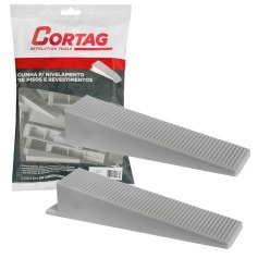 Cunha para nivelamento de piso e revestimento com 50 pe�as - ECO