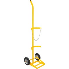 Carro para transporte de oxig�nio e acetileno capacidade para 1 cilindro