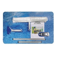 Mini kit de limpeza de vidros com 4 pe�as - KT900