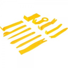 Jogo de esp�tulas de nylon com 11 pe�as