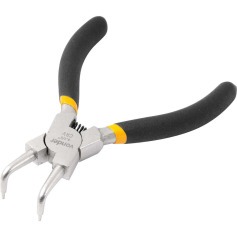 Alicate para an�is internos bico curvo 4.1/2