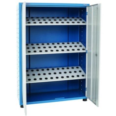 Arm�rio com capacidade para 108 cones porta de a�o