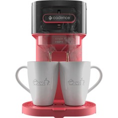 Cafeteira el�trica 2 x�caras vermelha Single Up - Caf230