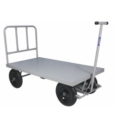 Carro plataforma com 1 aba capacidade 1.200 kg - TM-57          