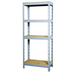 Estante com 5 prateleiras 805 x 405 x 1970 mm - PDP-4 Estante com 5 prateleiras 805 x 405 x 1970 mm - PDP-4