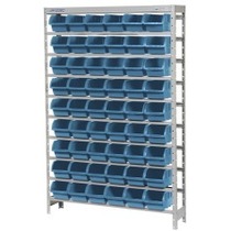 Estante met�lica com 54 gavetas n� 5 azul - EM54/5A