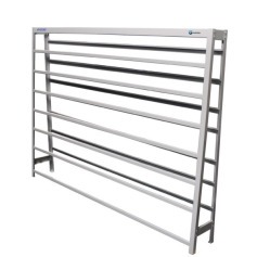 Estante metálica para 82 gavetas medidas diversas - EM82 Estante metálica para 82 gavetas medidas diversas - EM82