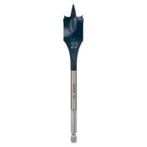 Broca chata para madeira 22 x 152 mm - Self Cut Speed