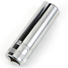 Soquete sextavado longo 17 mm encaixe 1/2