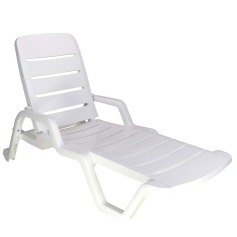 Espregui�adeira em polipropileno 4 posi��es branca - Leblon