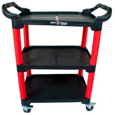 Carrinho para ferramentas aberto com 3 bandejas - 0699990060 