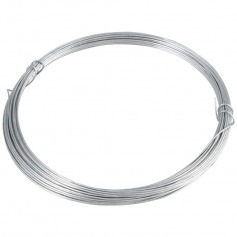 Arame galvanizado BWG22 0,71 mm rolo com 10 metros 