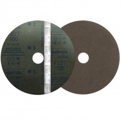 Disco de lixa de fibra 115 x 22 mm - F227