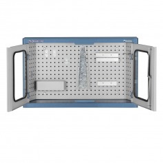 Arm�rio de parede para ferramentas visor de vidro com 26 ganchos - AM-52