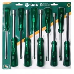 Jogo de chave canh�o 4 a 13 mm 10 pe�as - ST08046L