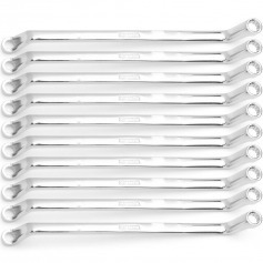 Jogo de chave estrela angulada 75� de 6 a 23 mm com 8 pe�as - ST08004G