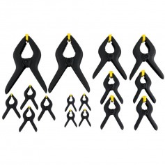 Jogo de grampos de nylon 19mm x 75mm com 16 pe�as - 83-094