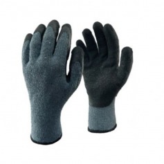 Luva de tecido tricotado com palma em borracha - 012273212