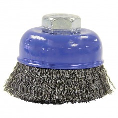 Escova de a�o tipo copo ondulada 4