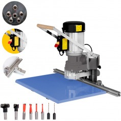 Furadeira de dobradi�a 1050W com jogo de fresas monof�sica 18396 RZ-FD-6