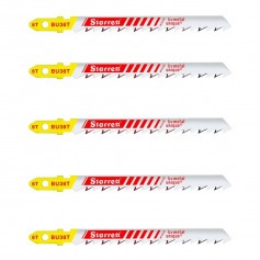 L�mina serra tico tico 75 mm 6 dentes bimetal para madeira 5 pe�as - BU36T