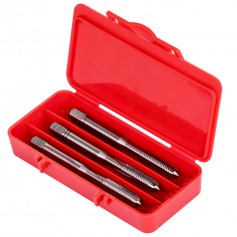 Jogo de macho manual em a�o r�pido 1/4