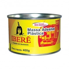 Massa pl�stica com catalisador 400 gramas branca