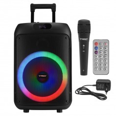 Caixa de som amplificada 550W RMS com Microfone Bluetooth TWS Radio FM - CT550 Caixa de som amplificada 550W RMS com Microfone Bluetooth TWS Radio FM - CT550