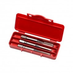 Jogo de macho manual a�o r�pido M6 x 1 mm DIN352 com 3 pe�as E100M6NO8