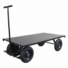 Carro plataforma com tampo em a�o capacidade de 600 kg - MP-600A