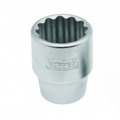 Soquete estriado 60 mm encaixe de 3/4