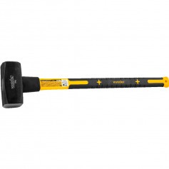 Marreta quadrada 3 kg com cabo de fibra Marreta quadrada 3 kg com cabo de fibra