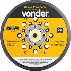 Disco com sistema fixa f�cil 150 mm para LRV 350B