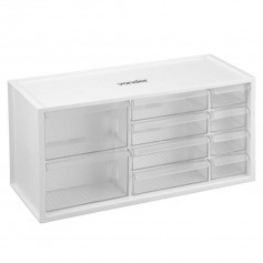 Organizador pl�stico com 10 gavetas - OPV 0378