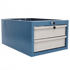 M�dulo com 2 gavetas para bancada modular