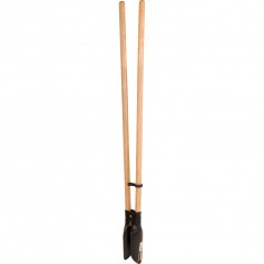 Cavadeira articulada cabo de madeira de 140cm