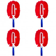 Kit 4 Espanadores eletrost�tico cabo reto