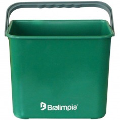 Balde pl�stico 4 litros com al�a - BA04VD