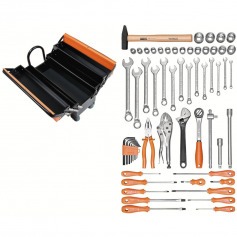 Caixa com rodas para ferramentas com 60 pe�as - Cargobox