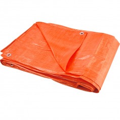 Lona de polietileno 9 x 4 m 100 micra laranja
