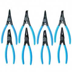 Jogo de alicates para an�is internos e externos 8 pe�as - C8000A-J8