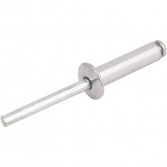 Rebite de repuxo em alum�nio 4,0 x 25 mm com 50 pe�as