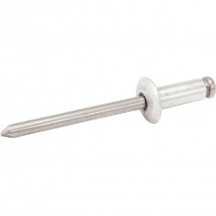 Rebite de repuxo em alum�nio 4,8 x 16 mm com 50 pe�as